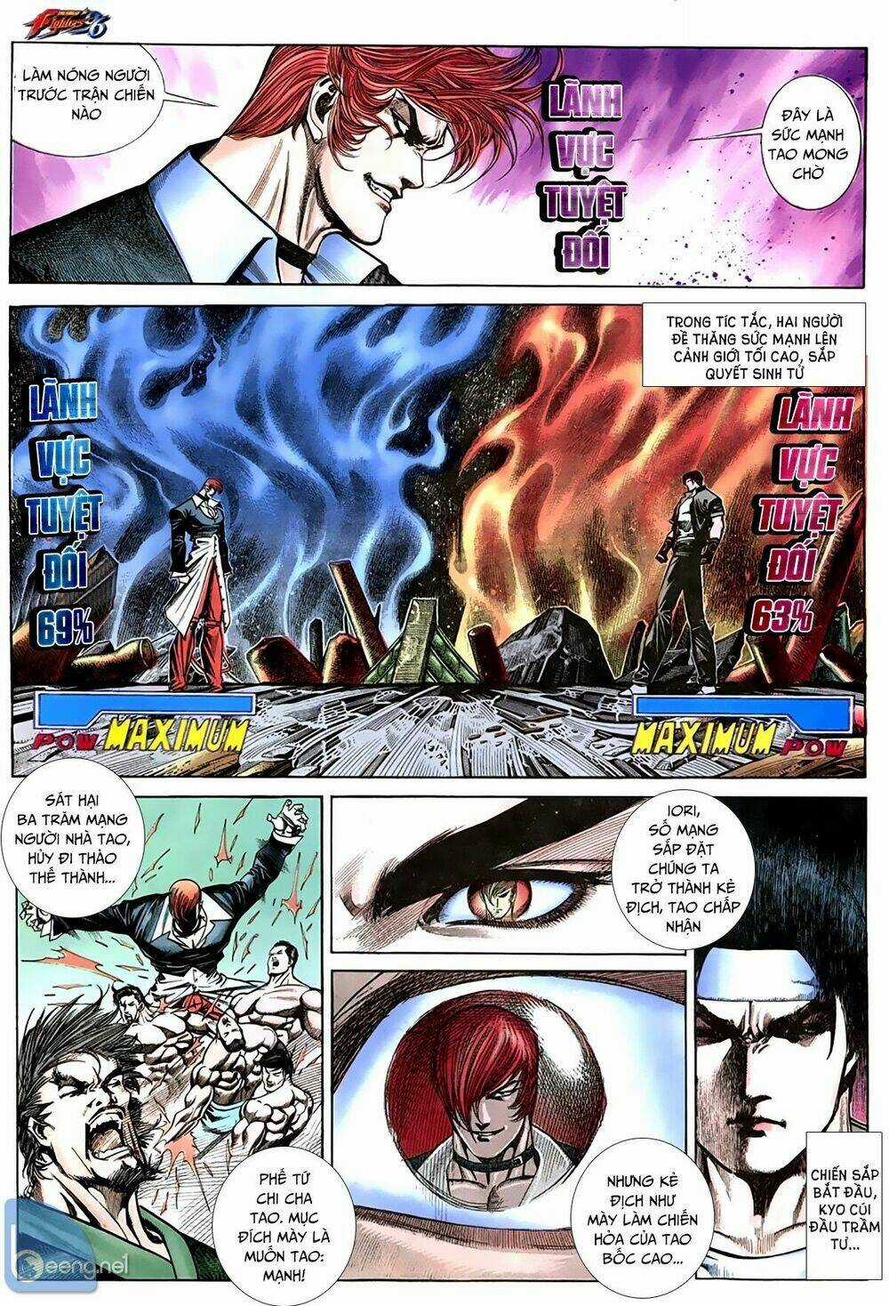 King Of Fighters Toàn Tập Chapter 11 trang 11