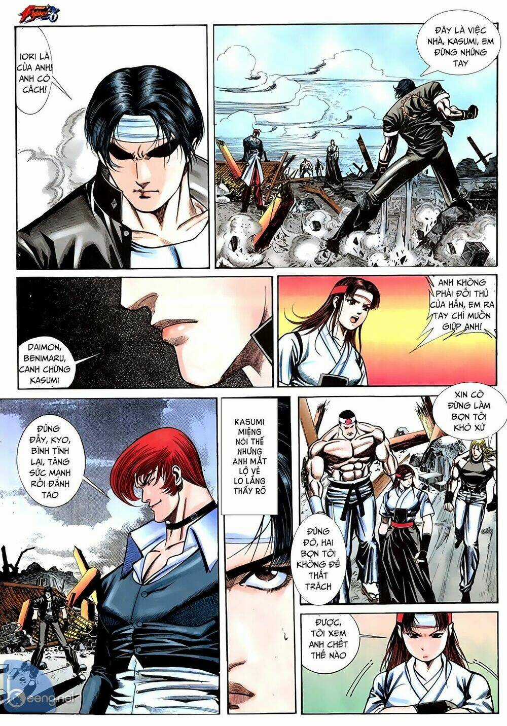 King Of Fighters Toàn Tập Chapter 11 trang 8