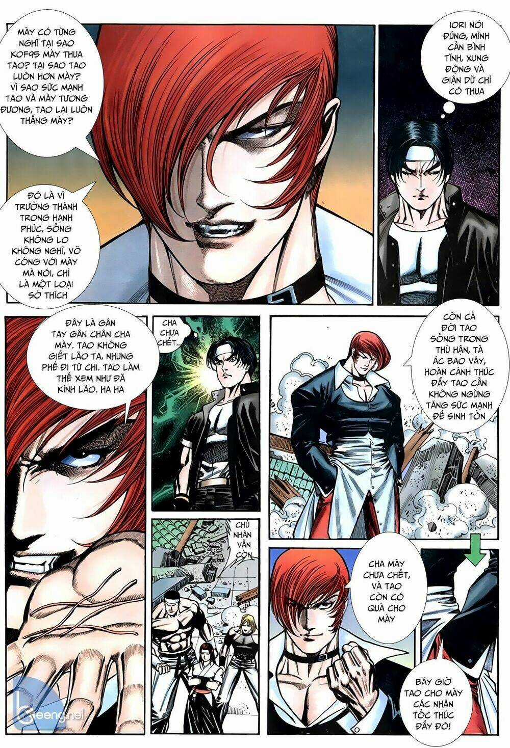King Of Fighters Toàn Tập Chapter 11 trang 9