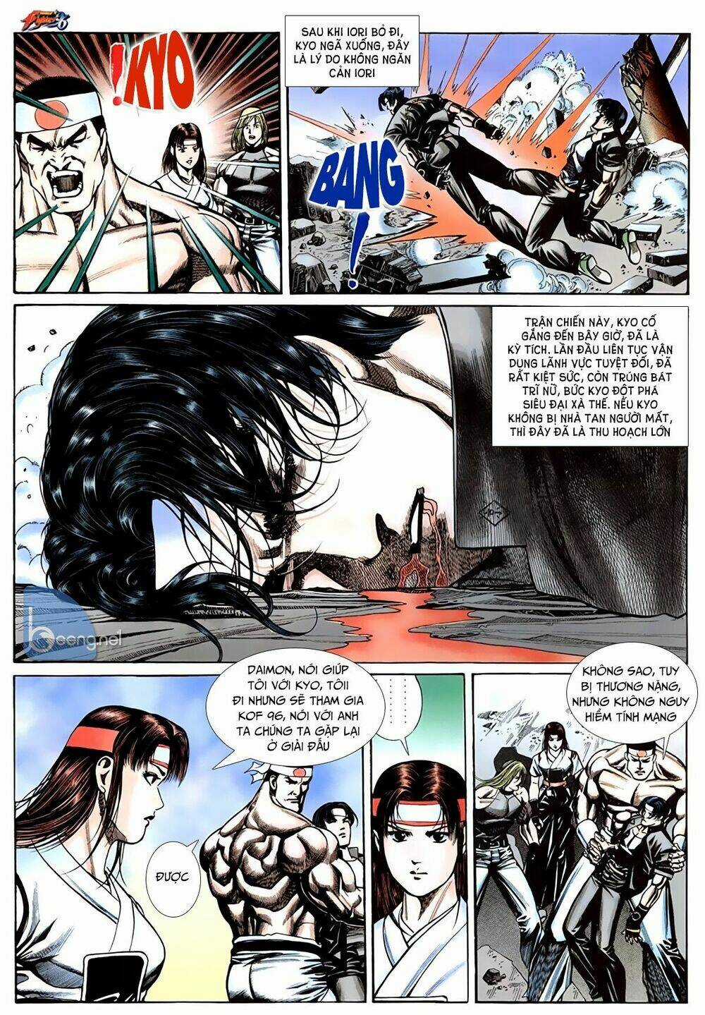 King Of Fighters Toàn Tập Chapter 12 trang 16
