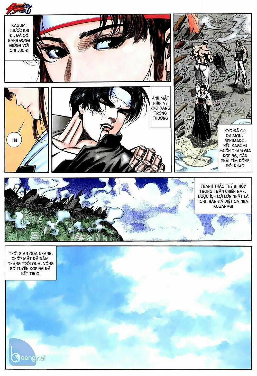 King Of Fighters Toàn Tập Chapter 12 trang 17