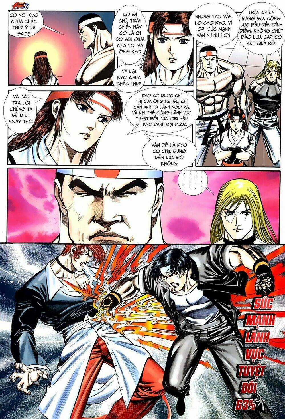 King Of Fighters Toàn Tập Chapter 12 trang 4