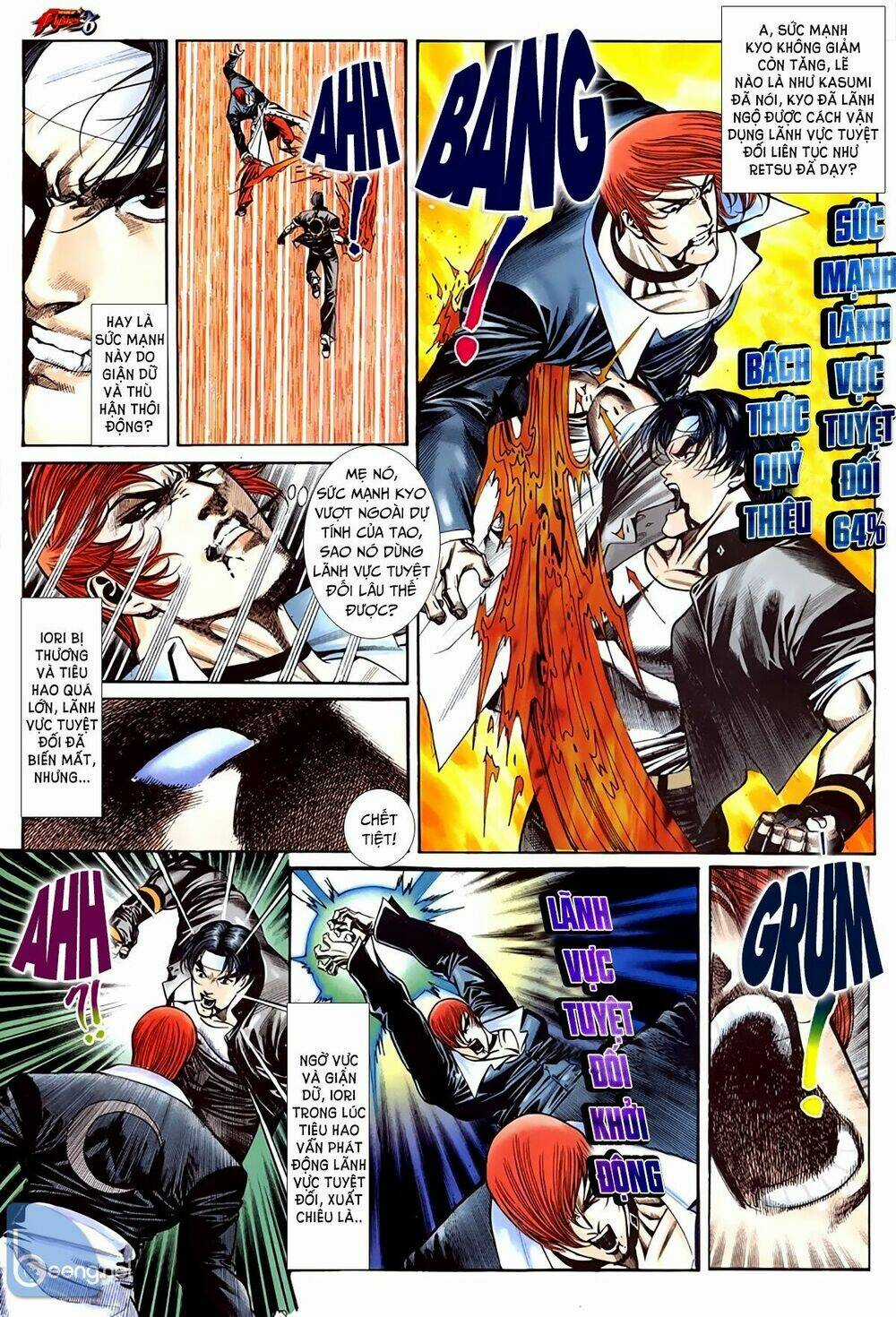 King Of Fighters Toàn Tập Chapter 12 trang 9
