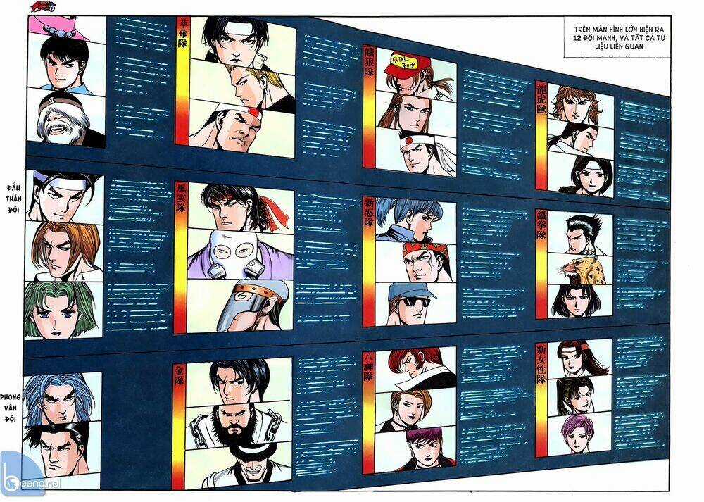 King Of Fighters Toàn Tập Chapter 13 trang 5