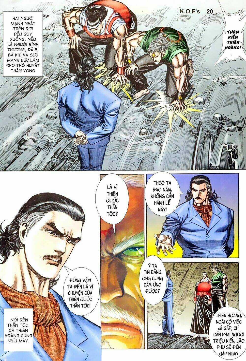 King Of Fighters Toàn Tập Chapter 14 trang 4