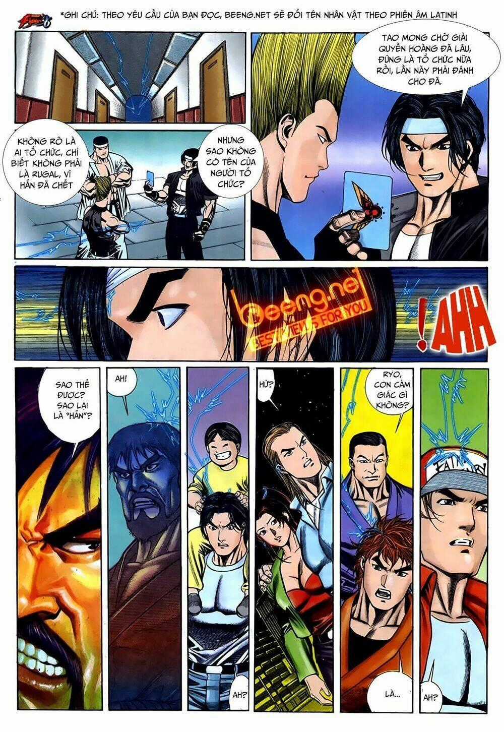 King Of Fighters Toàn Tập Chapter 2 trang 0