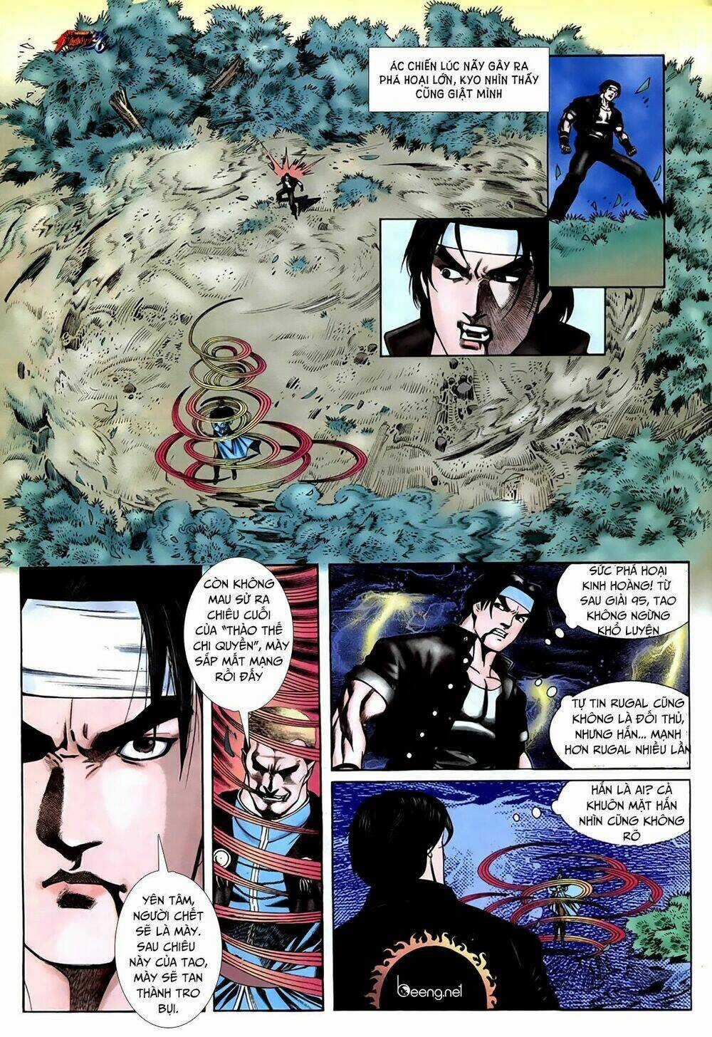 King Of Fighters Toàn Tập Chapter 2 trang 11