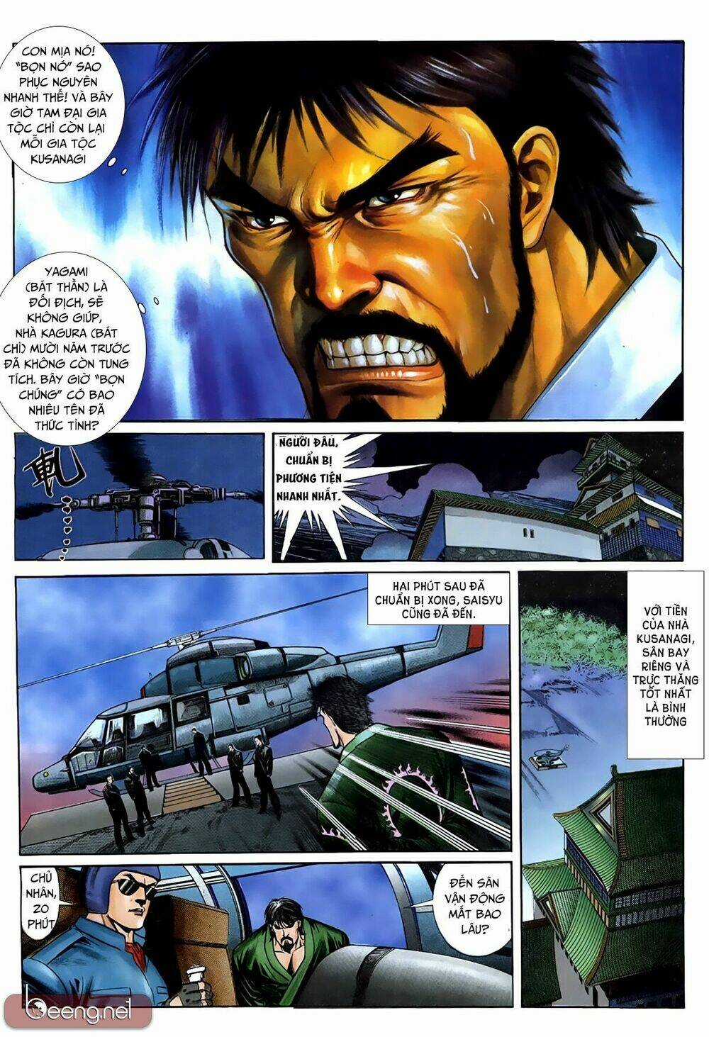 King Of Fighters Toàn Tập Chapter 2 trang 3