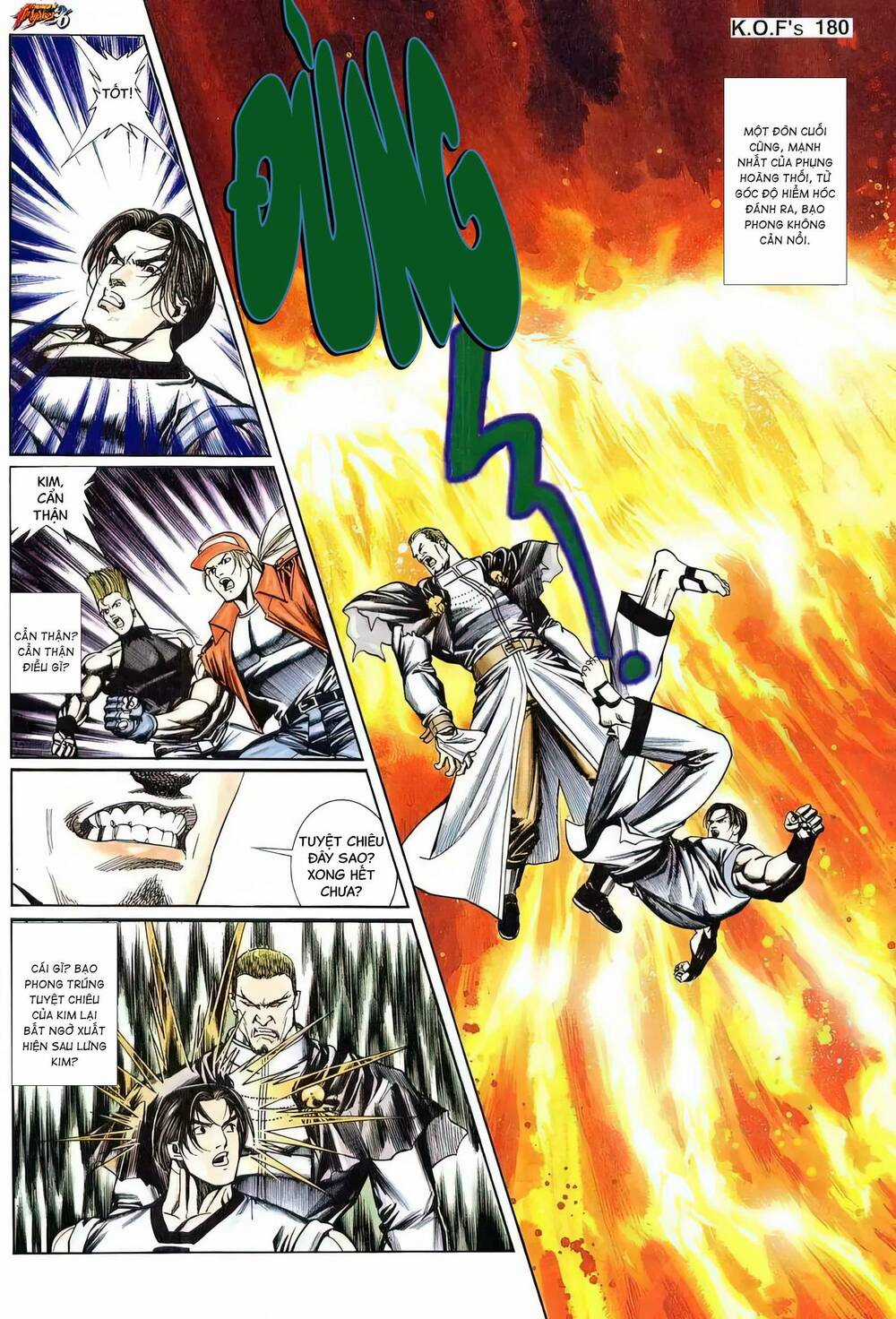King Of Fighters Toàn Tập Chapter 32 trang 8