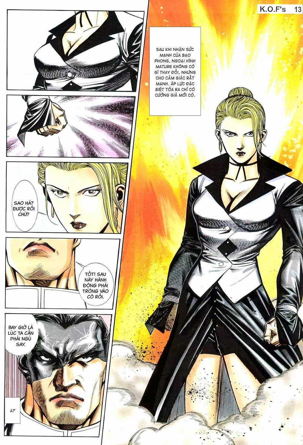 King Of Fighters Toàn Tập Chapter 36 trang 14