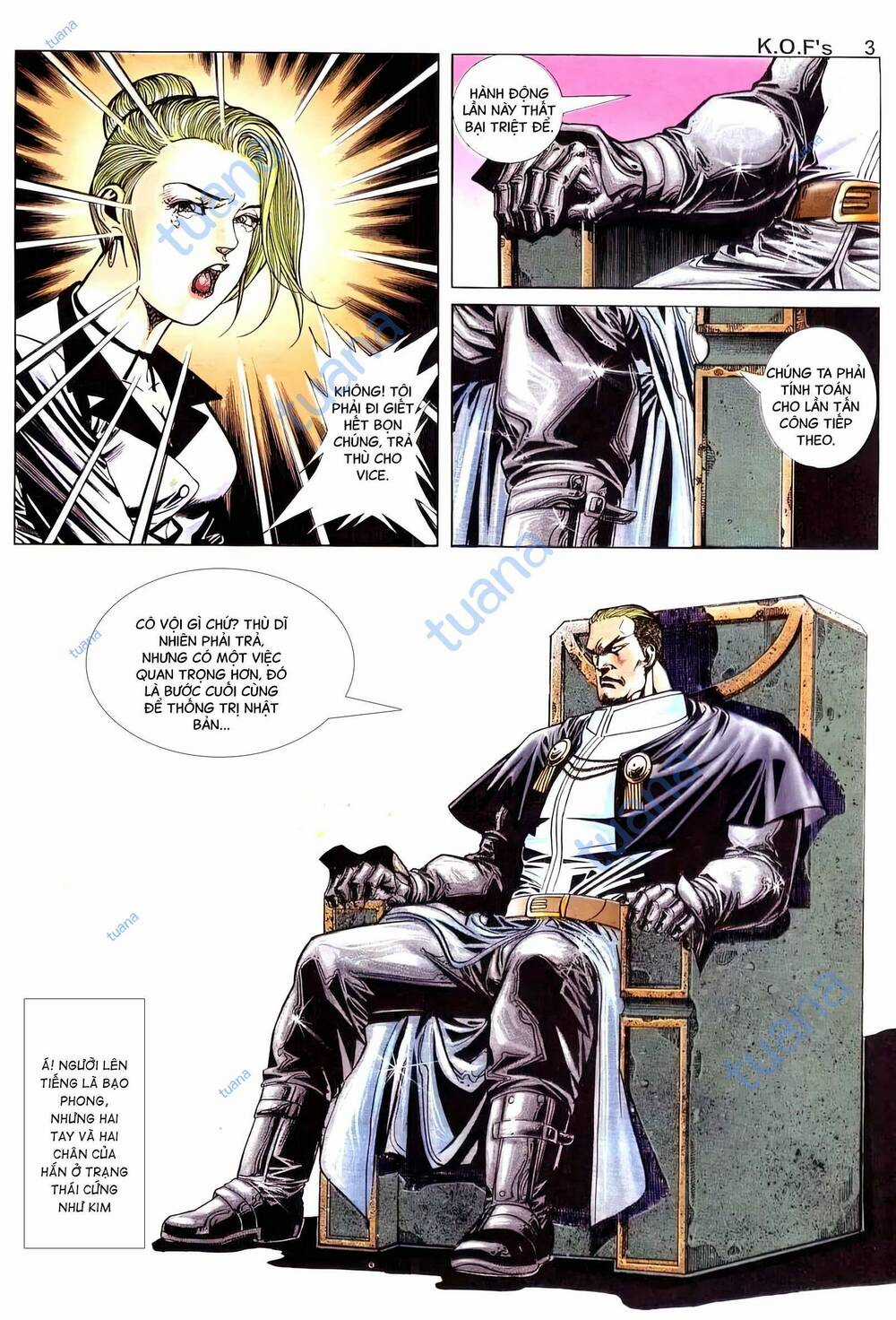 King Of Fighters Toàn Tập Chapter 36 trang 4