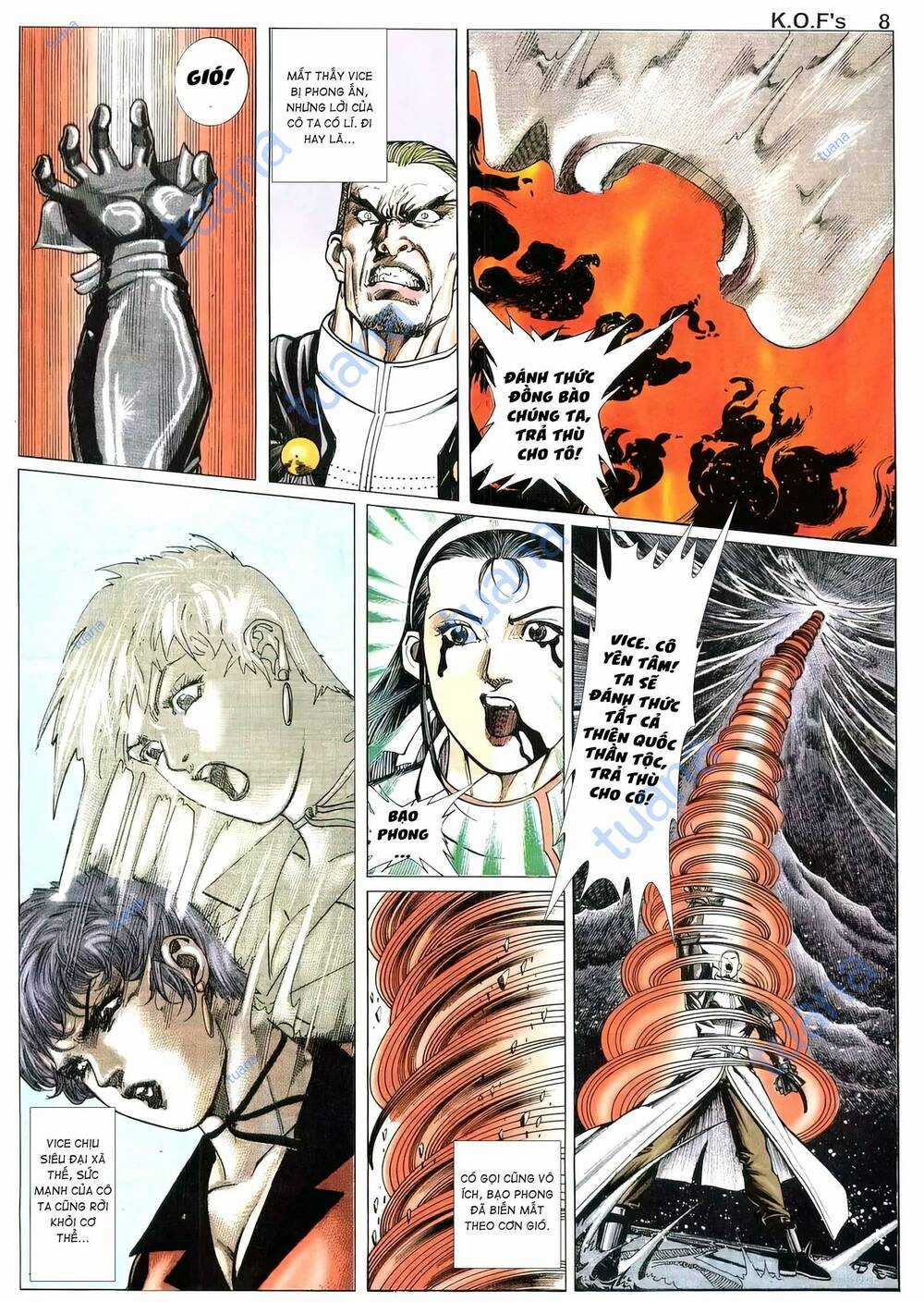 King Of Fighters Toàn Tập Chapter 36 trang 9