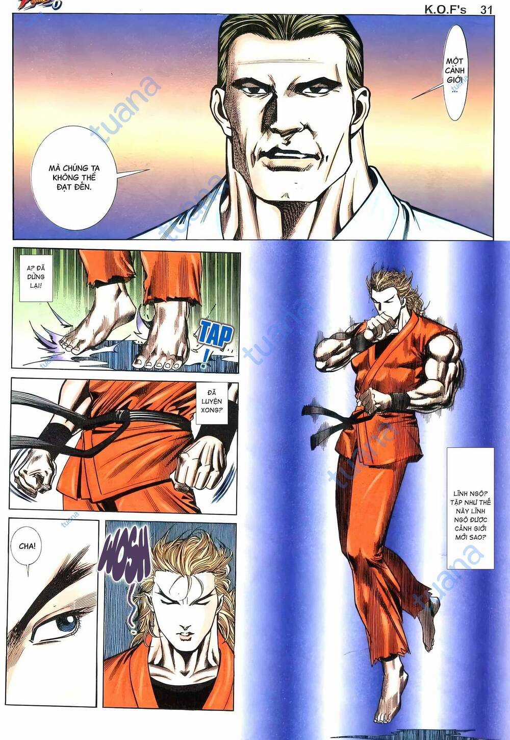 King Of Fighters Toàn Tập Chapter 37 trang 10