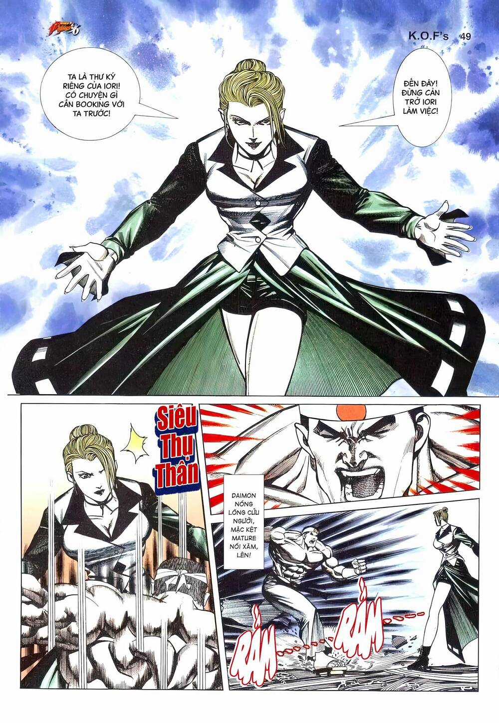 King Of Fighters Toàn Tập Chapter 38 trang 8