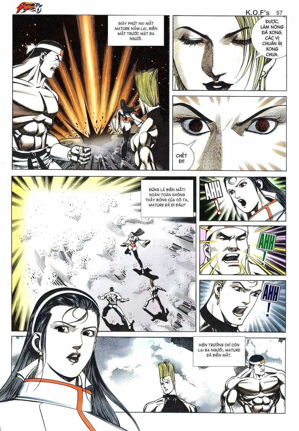 King Of Fighters Toàn Tập Chapter 39 trang 2