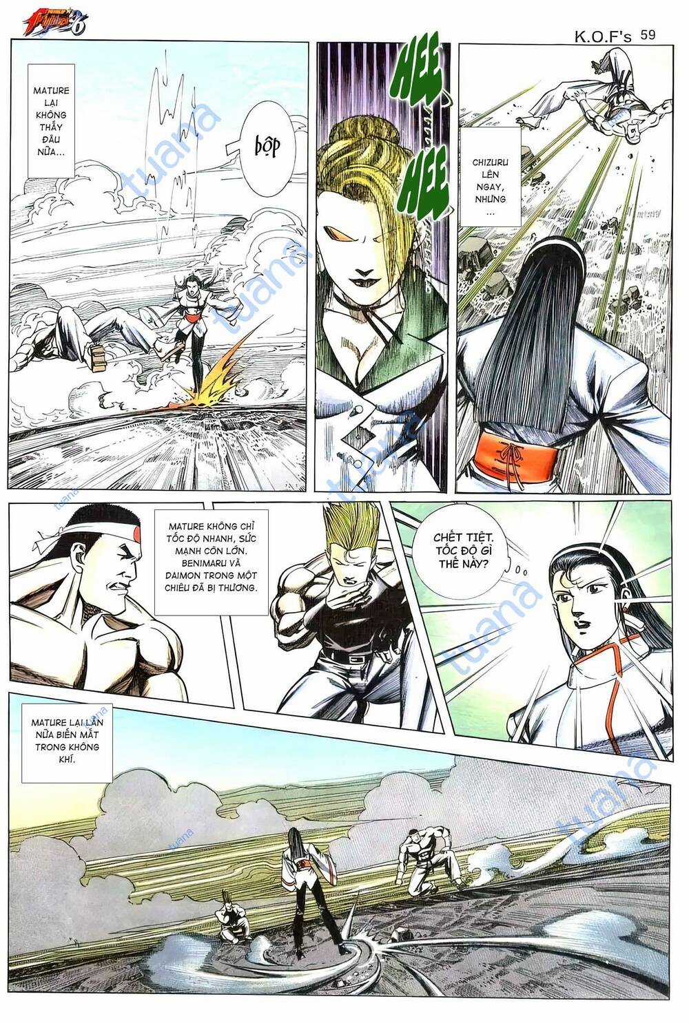 King Of Fighters Toàn Tập Chapter 39 trang 4