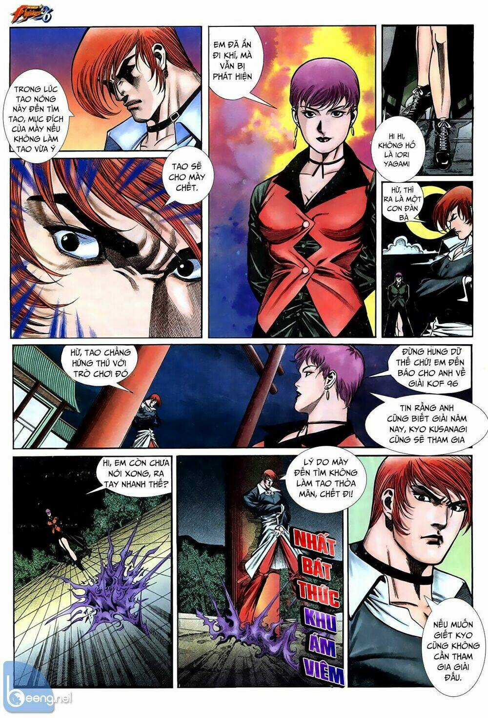King Of Fighters Toàn Tập Chapter 4 trang 12