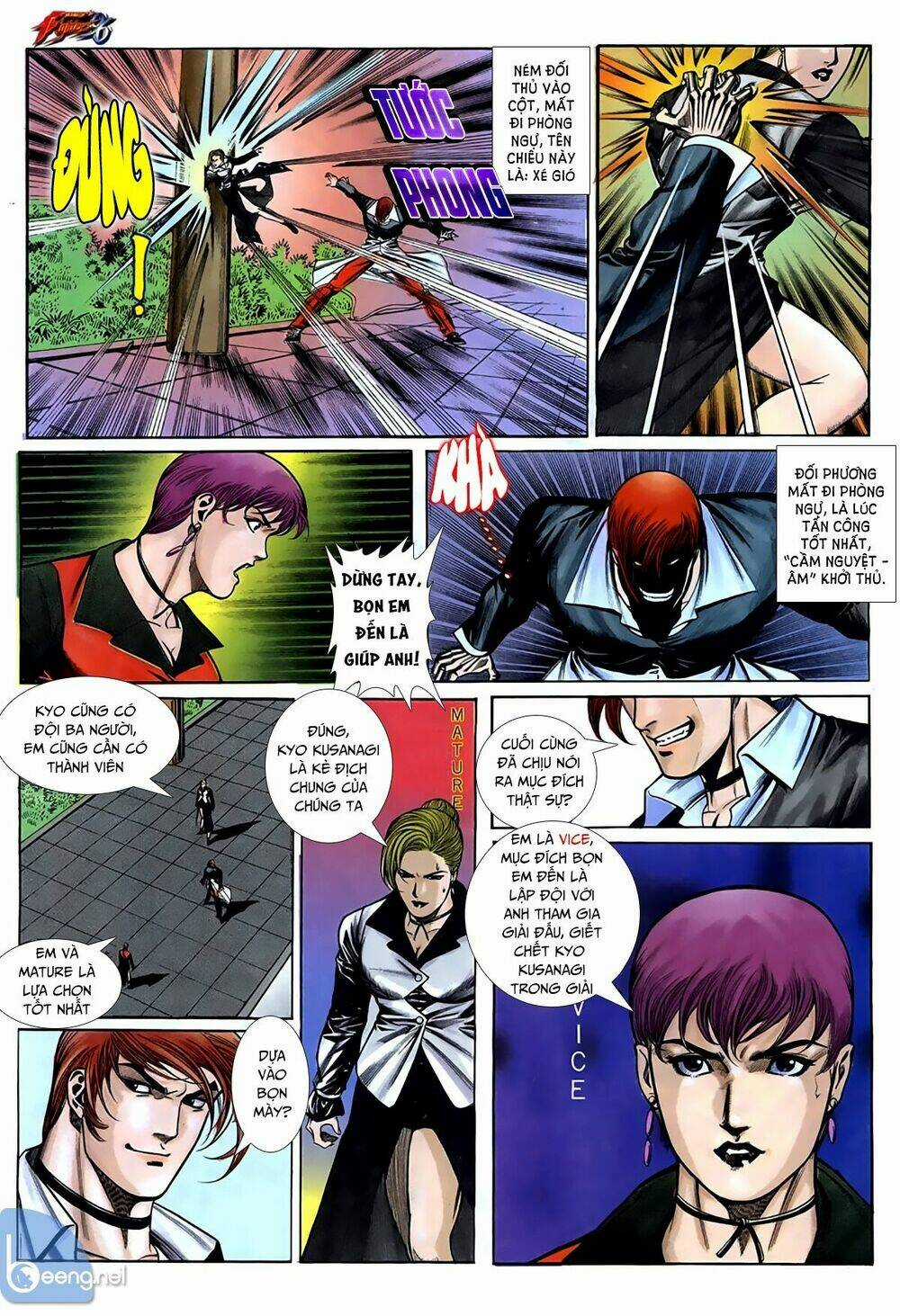 King Of Fighters Toàn Tập Chapter 4 trang 14