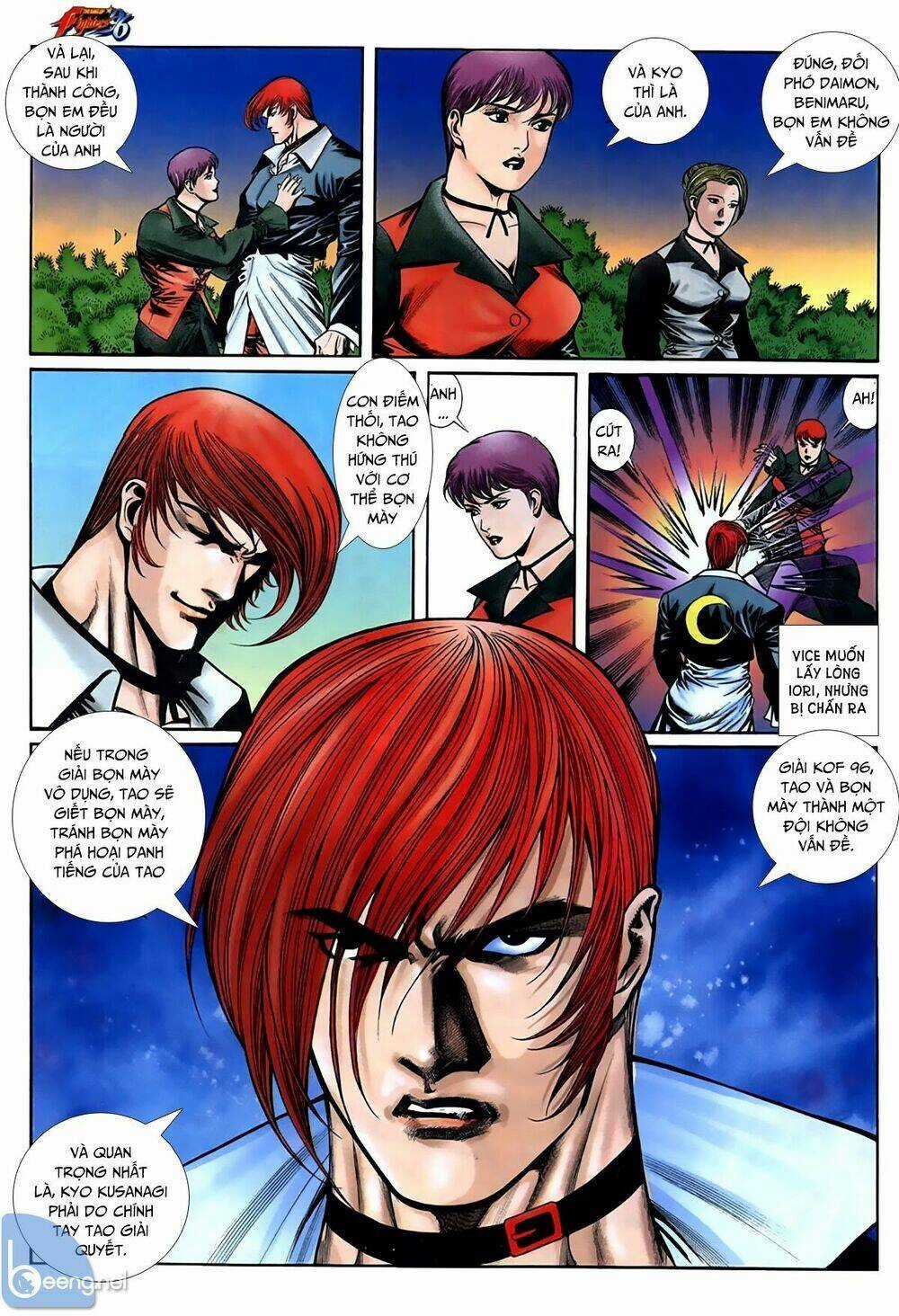 King Of Fighters Toàn Tập Chapter 4 trang 15