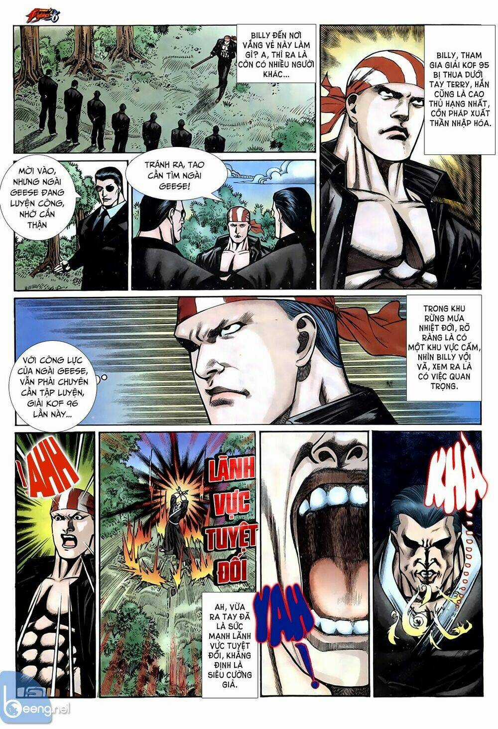 King Of Fighters Toàn Tập Chapter 4 trang 5