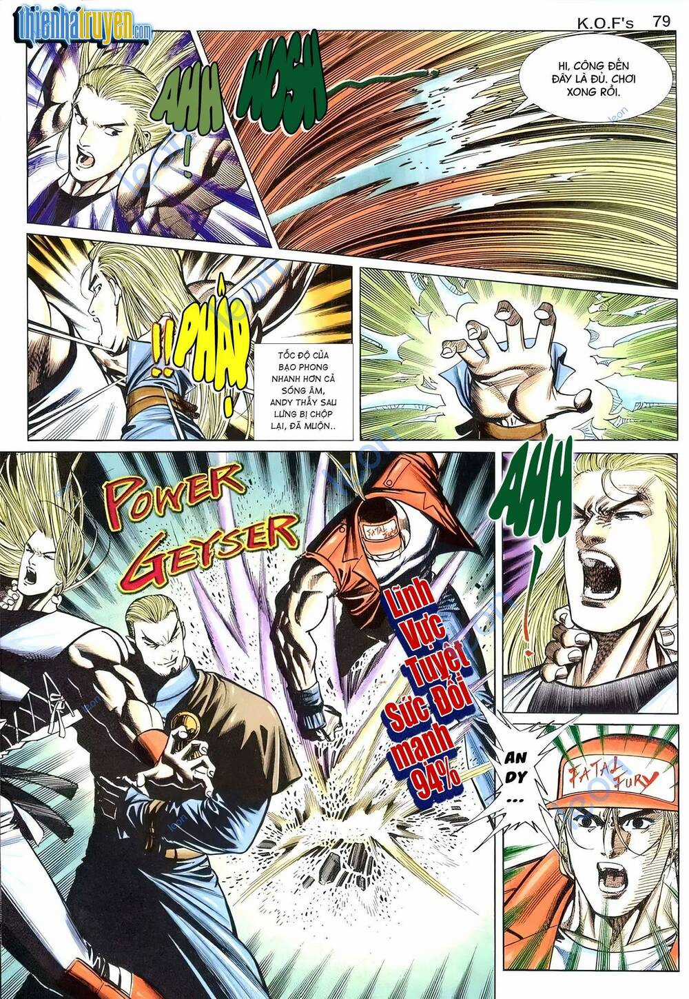 King Of Fighters Toàn Tập Chapter 51 trang 10