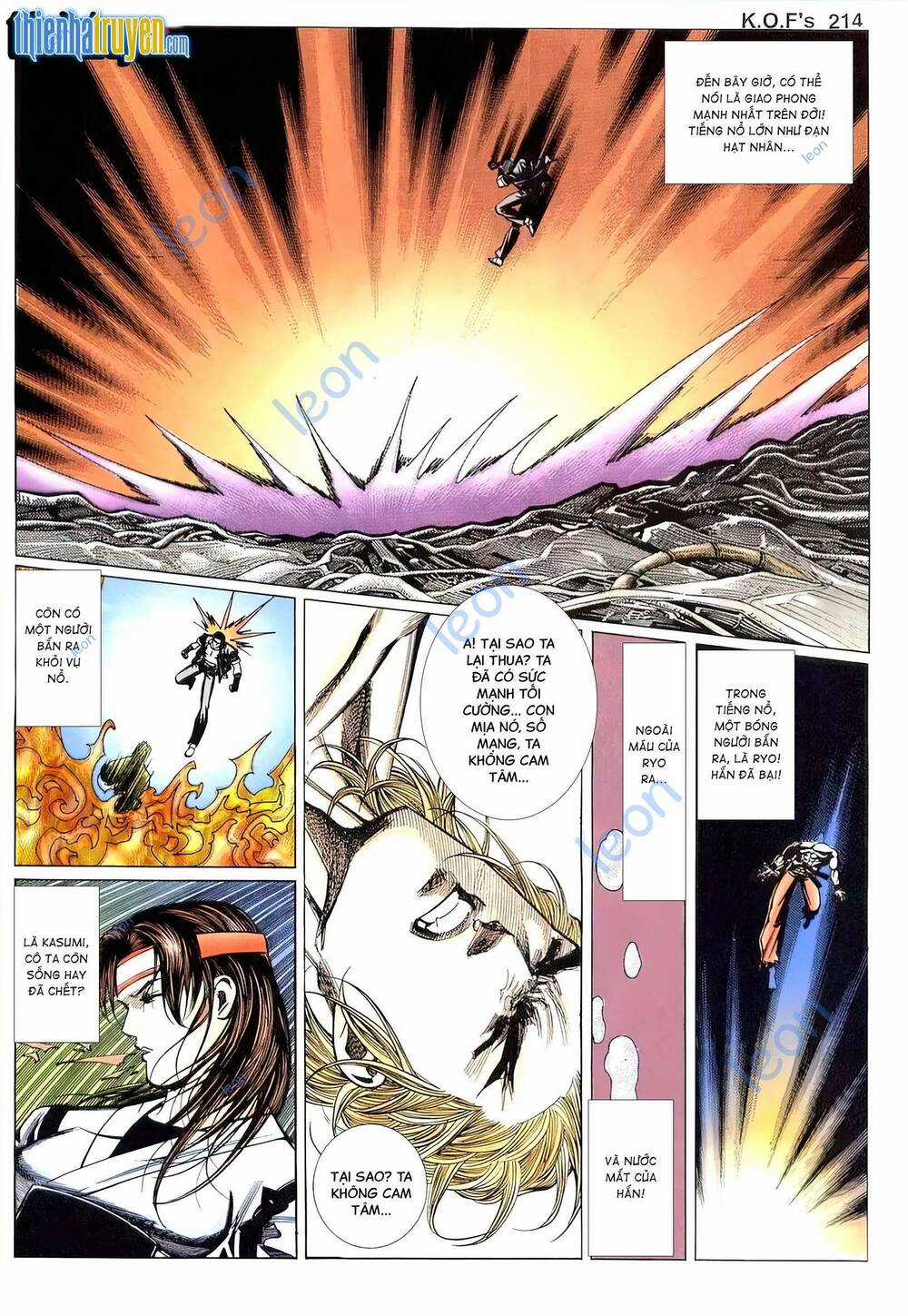 King Of Fighters Toàn Tập Chapter 58 trang 4