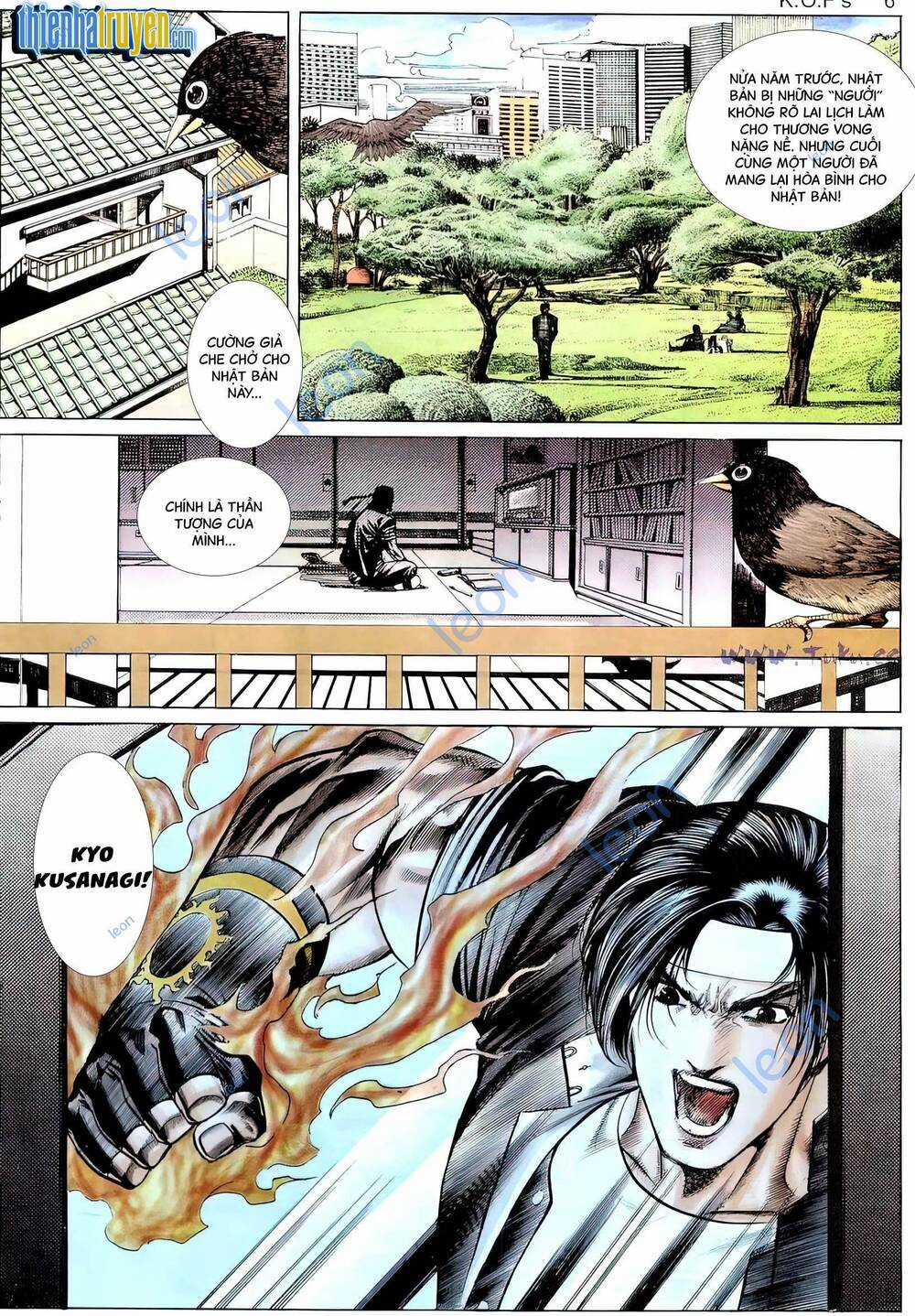 King Of Fighters Toàn Tập Chapter 59 trang 4