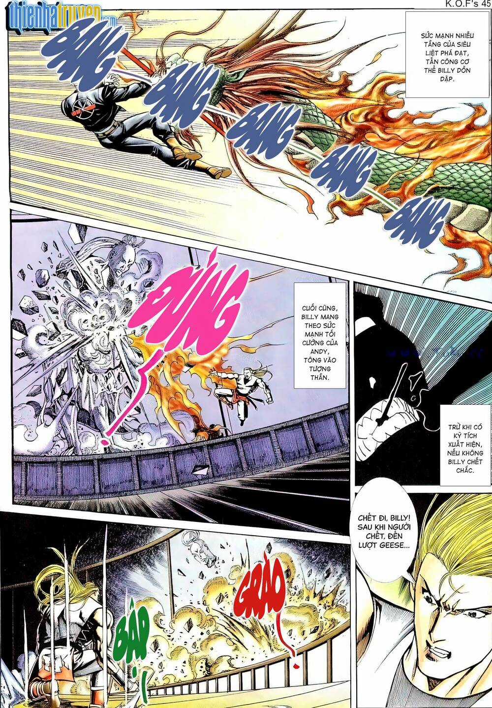 King Of Fighters Toàn Tập Chapter 61 trang 8