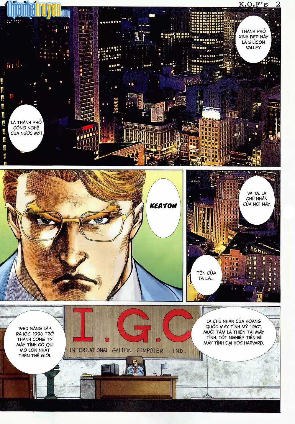 King Of Fighters Toàn Tập Chapter 64 trang 2