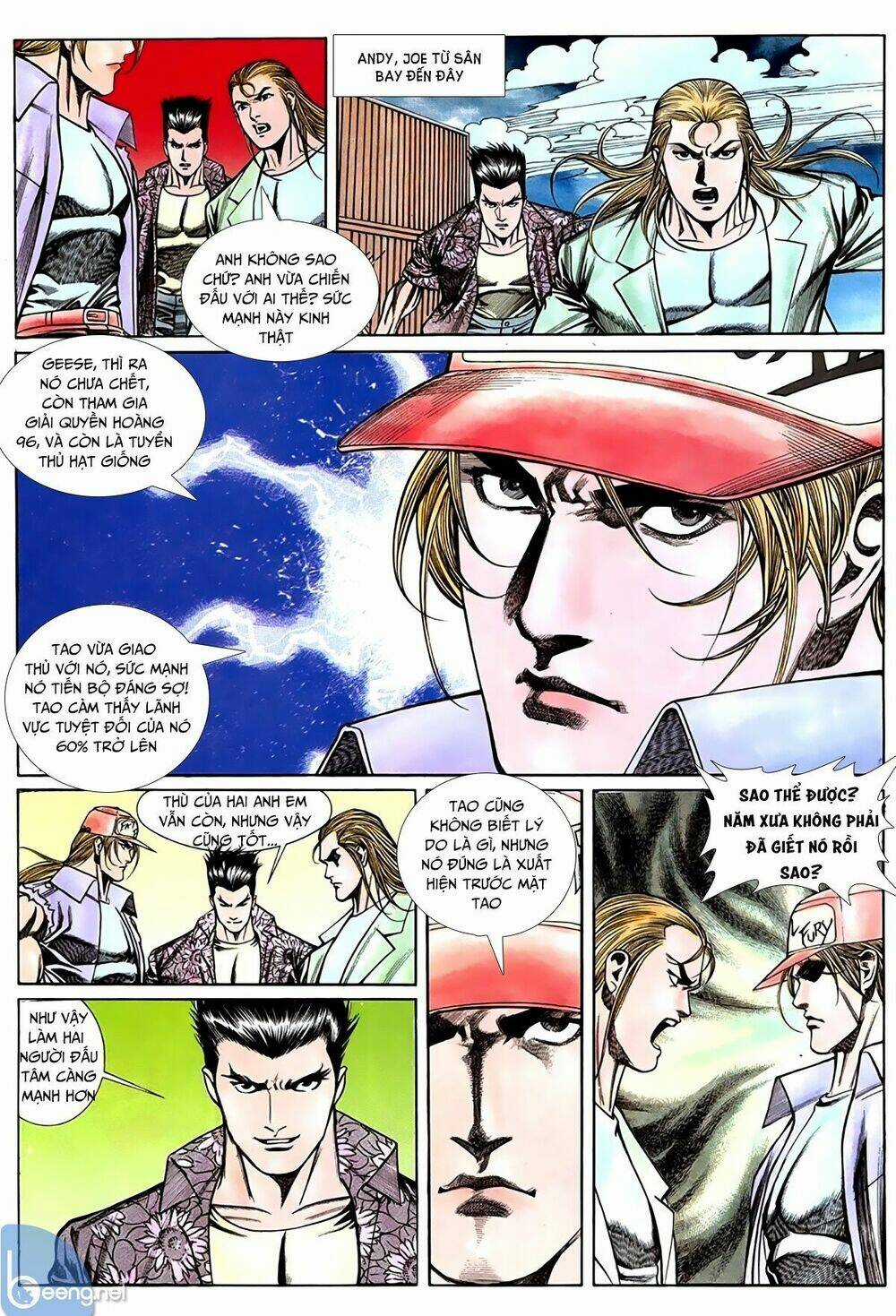 King Of Fighters Toàn Tập Chapter 7 trang 15