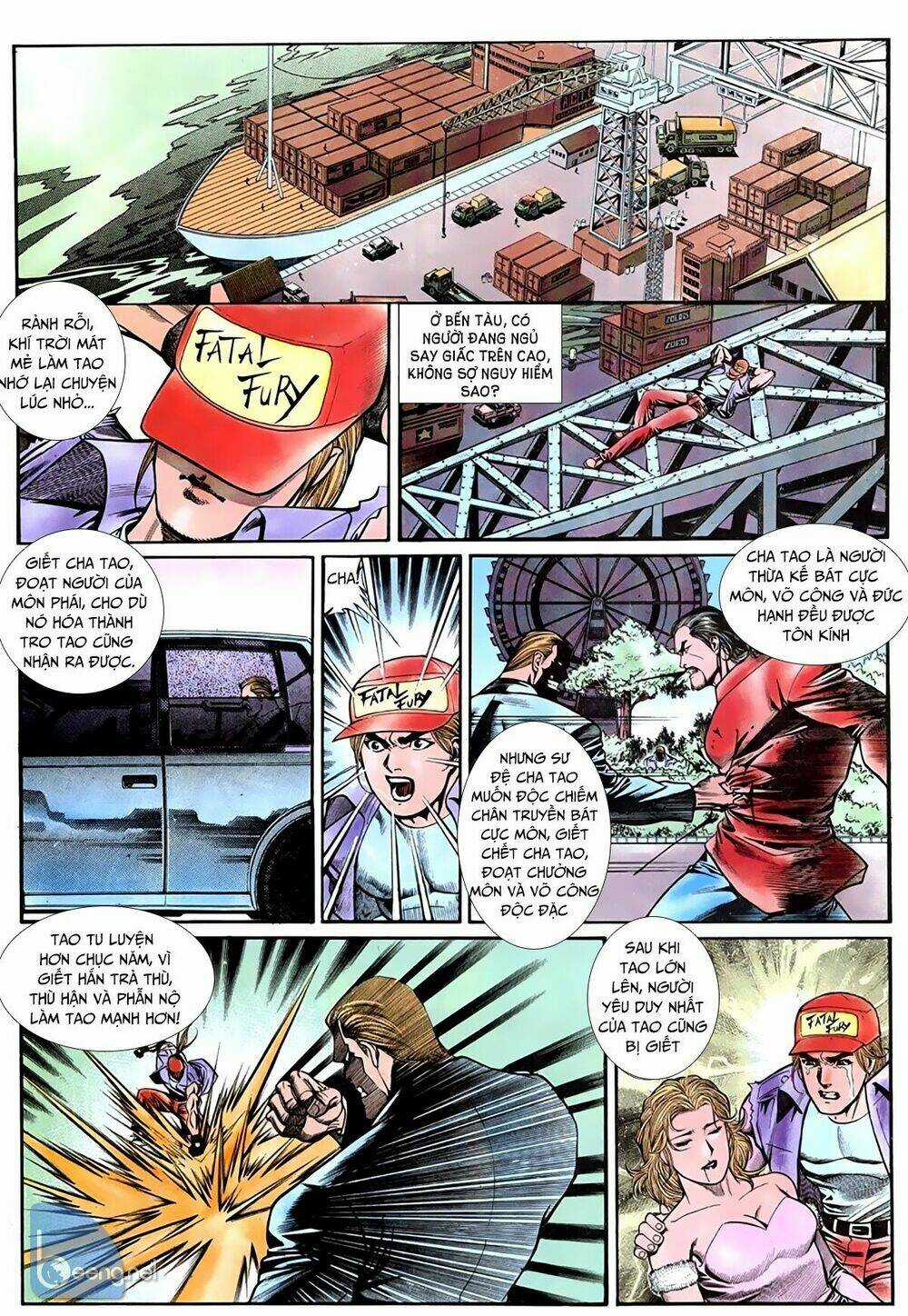 King Of Fighters Toàn Tập Chapter 7 trang 4