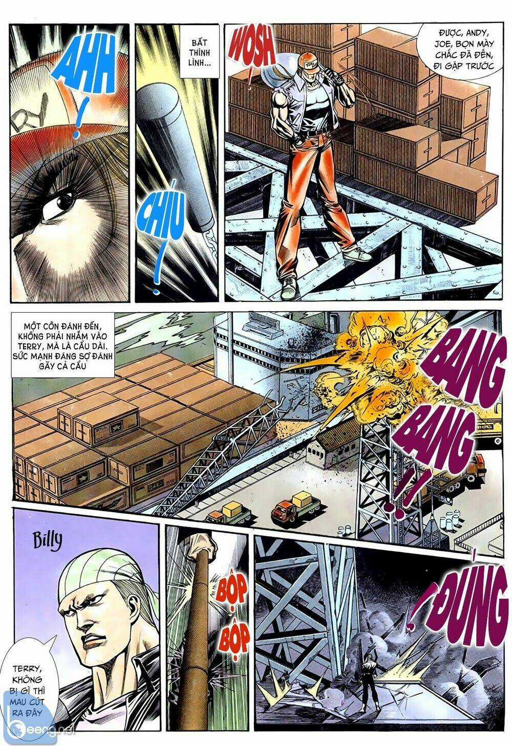 King Of Fighters Toàn Tập Chapter 7 trang 8