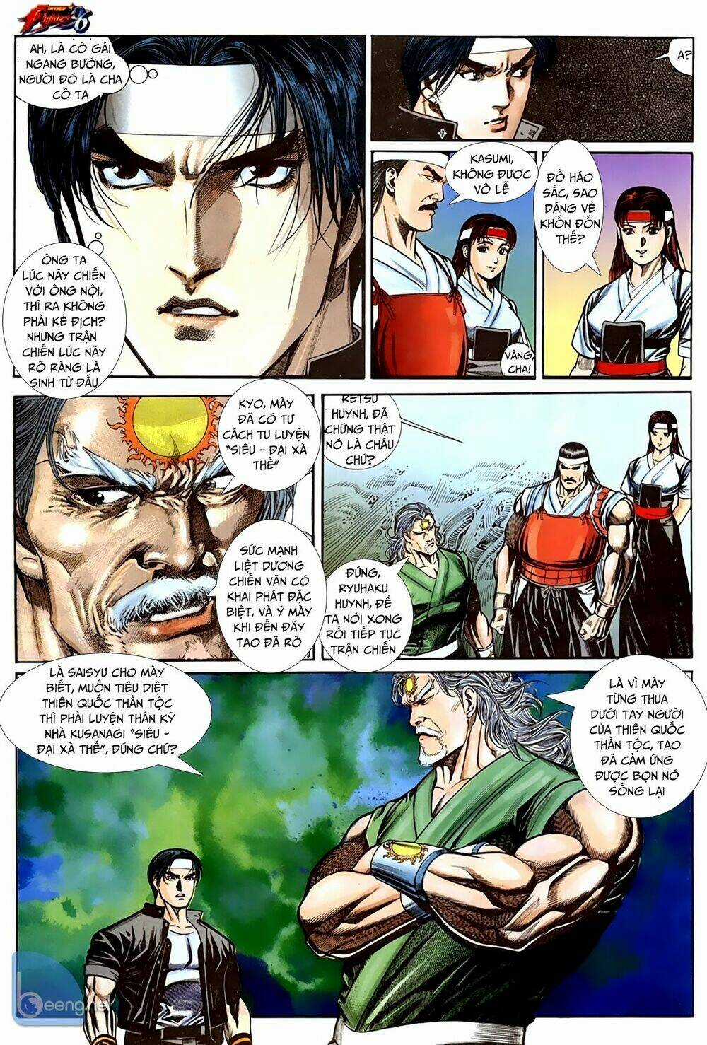 King Of Fighters Toàn Tập Chapter 9 trang 10