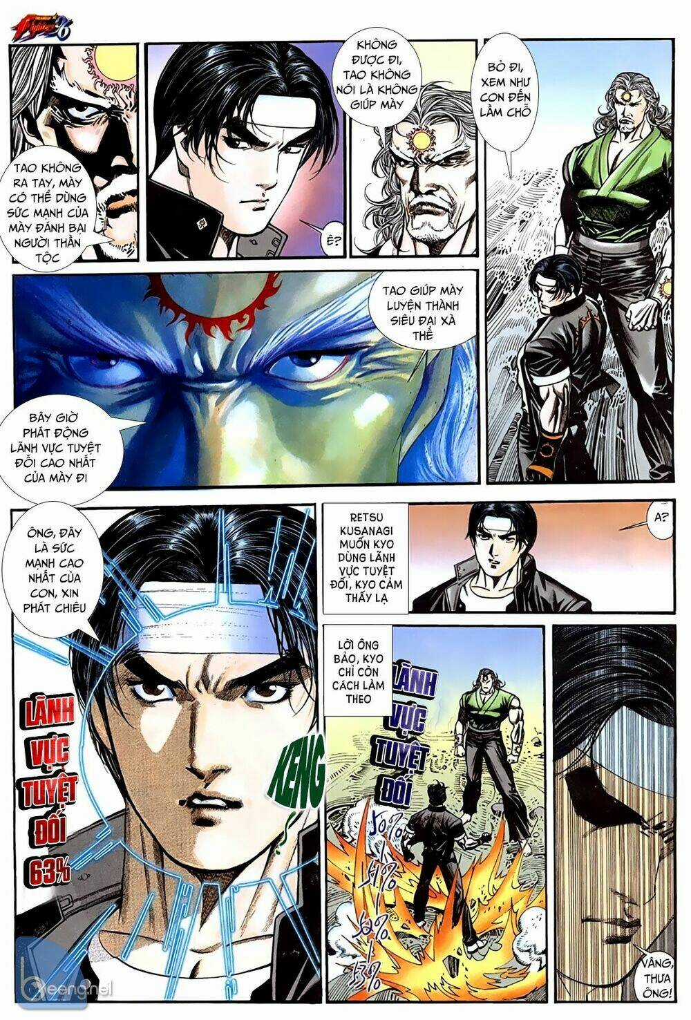 King Of Fighters Toàn Tập Chapter 9 trang 12