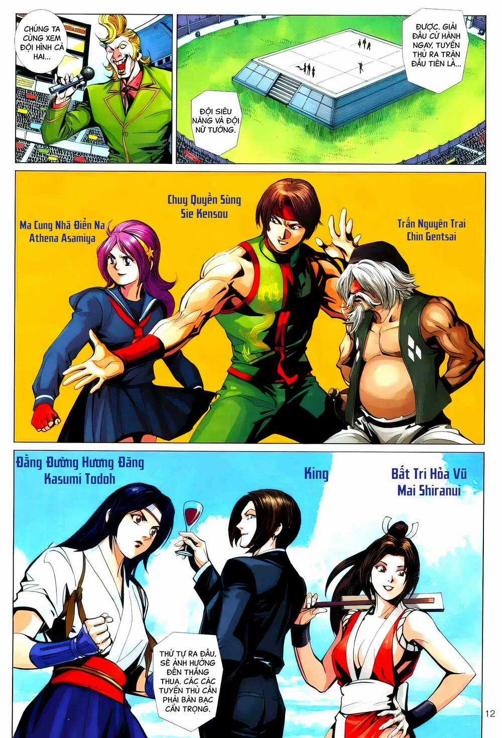 King Of Fighters Xii Chapter 14 trang 11