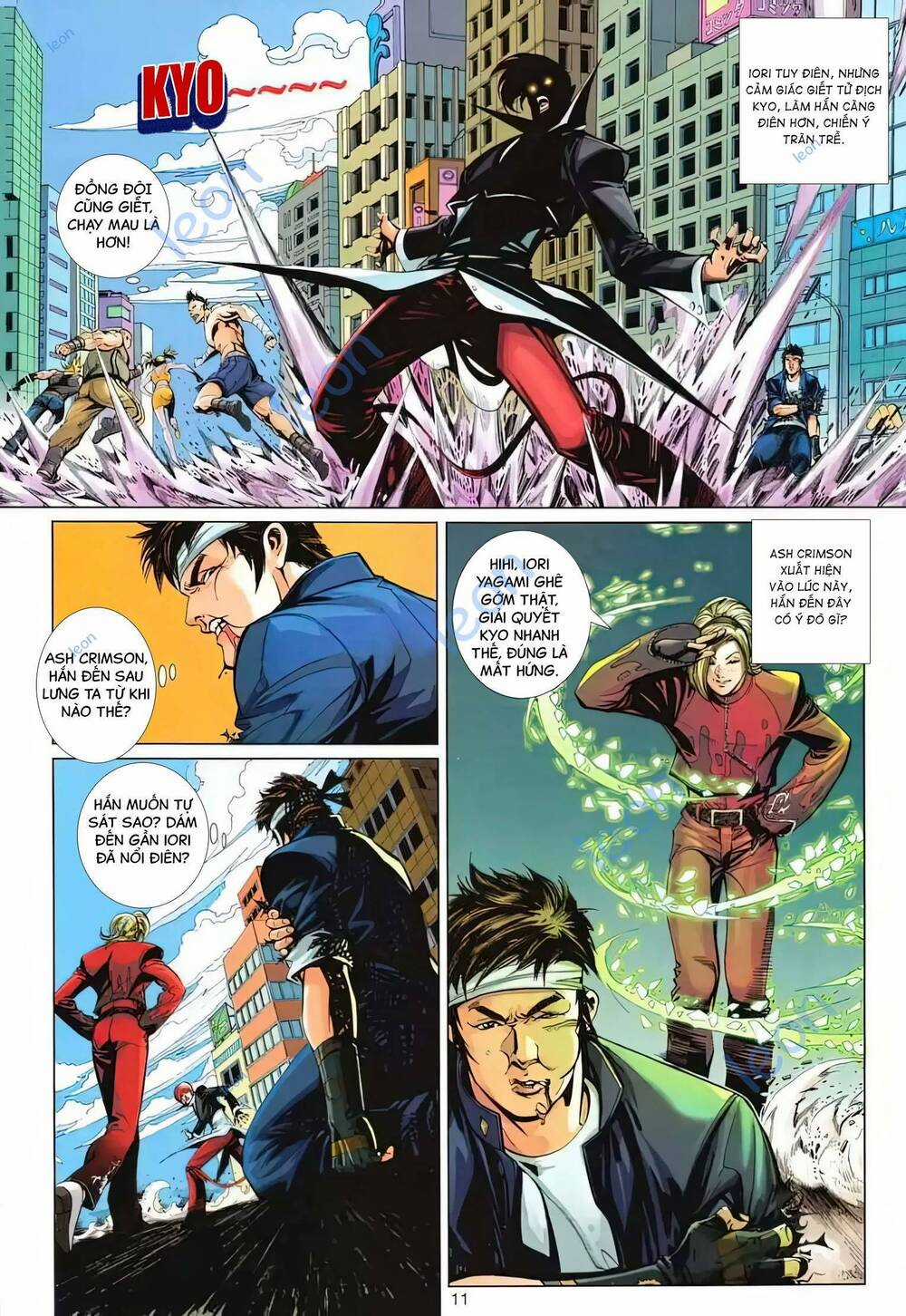 King Of Fighters Xii Chapter 2 trang 10