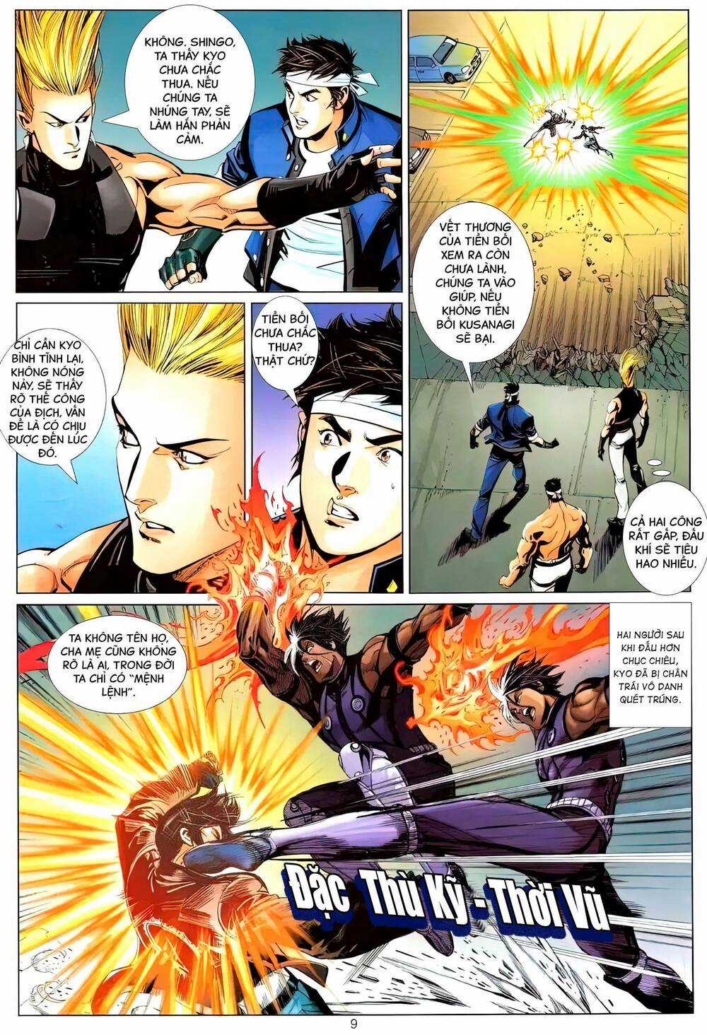 King Of Fighters Xii Chapter 6 trang 8