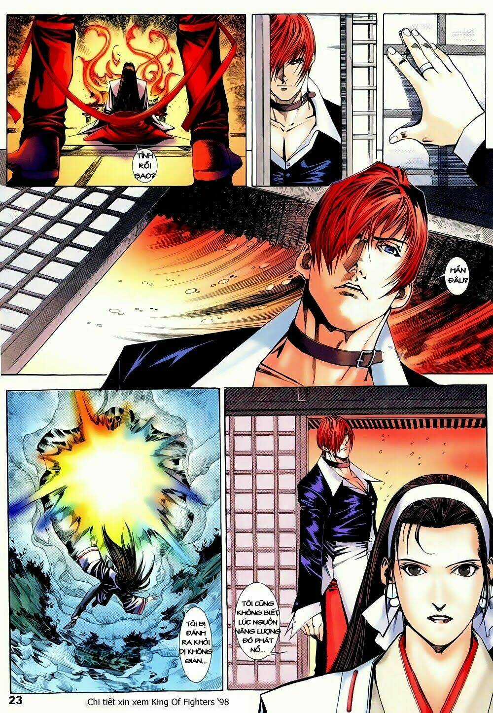 King of Fighters Zillion Chapter 1 trang 20
