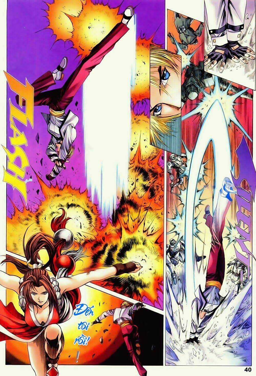 King of Fighters Zillion Chapter 1 trang 35