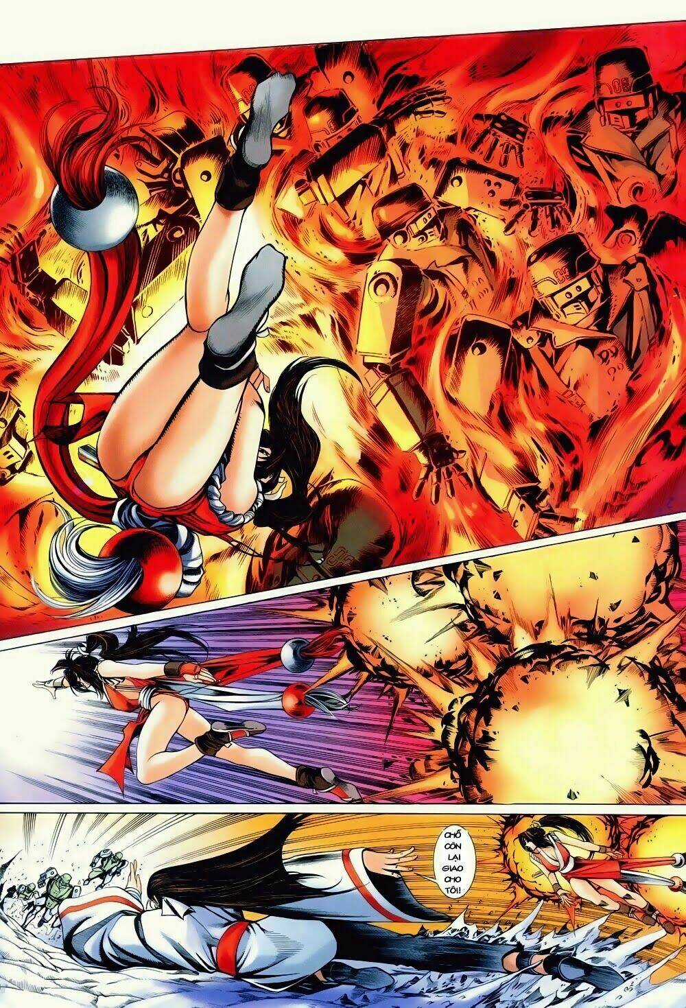 King of Fighters Zillion Chapter 1 trang 37