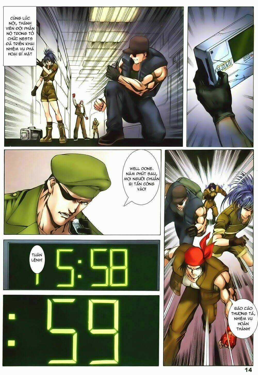 King of Fighters Zillion Chapter 10 trang 12