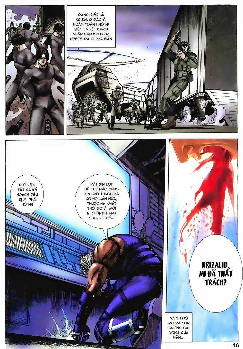 King of Fighters Zillion Chapter 10 trang 14