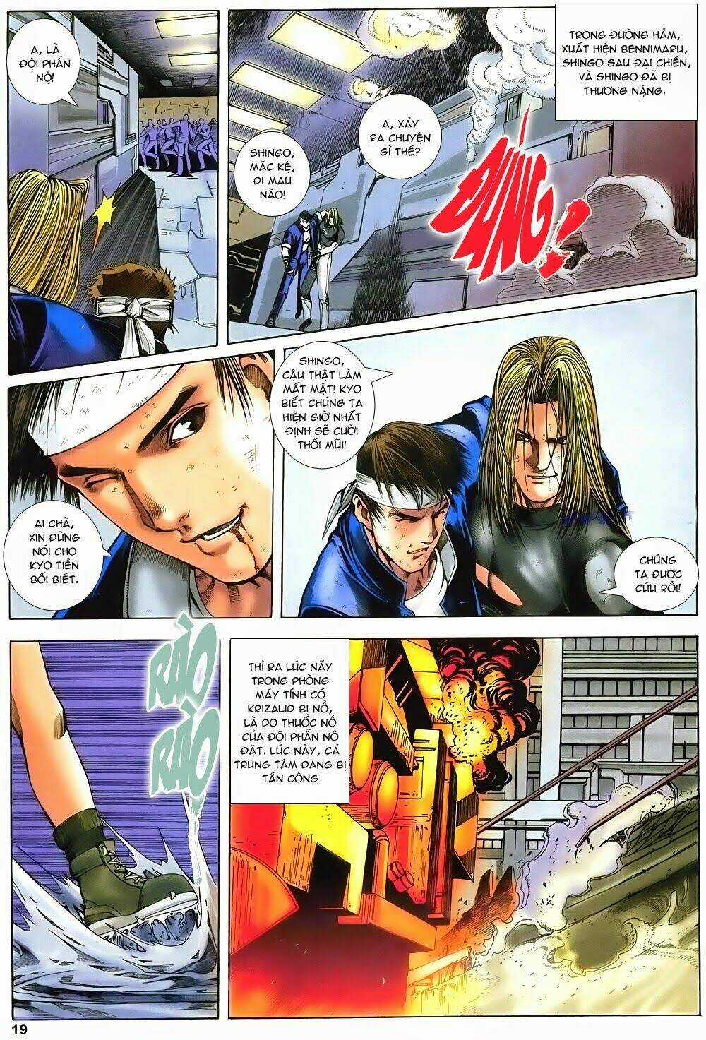 King of Fighters Zillion Chapter 10 trang 17
