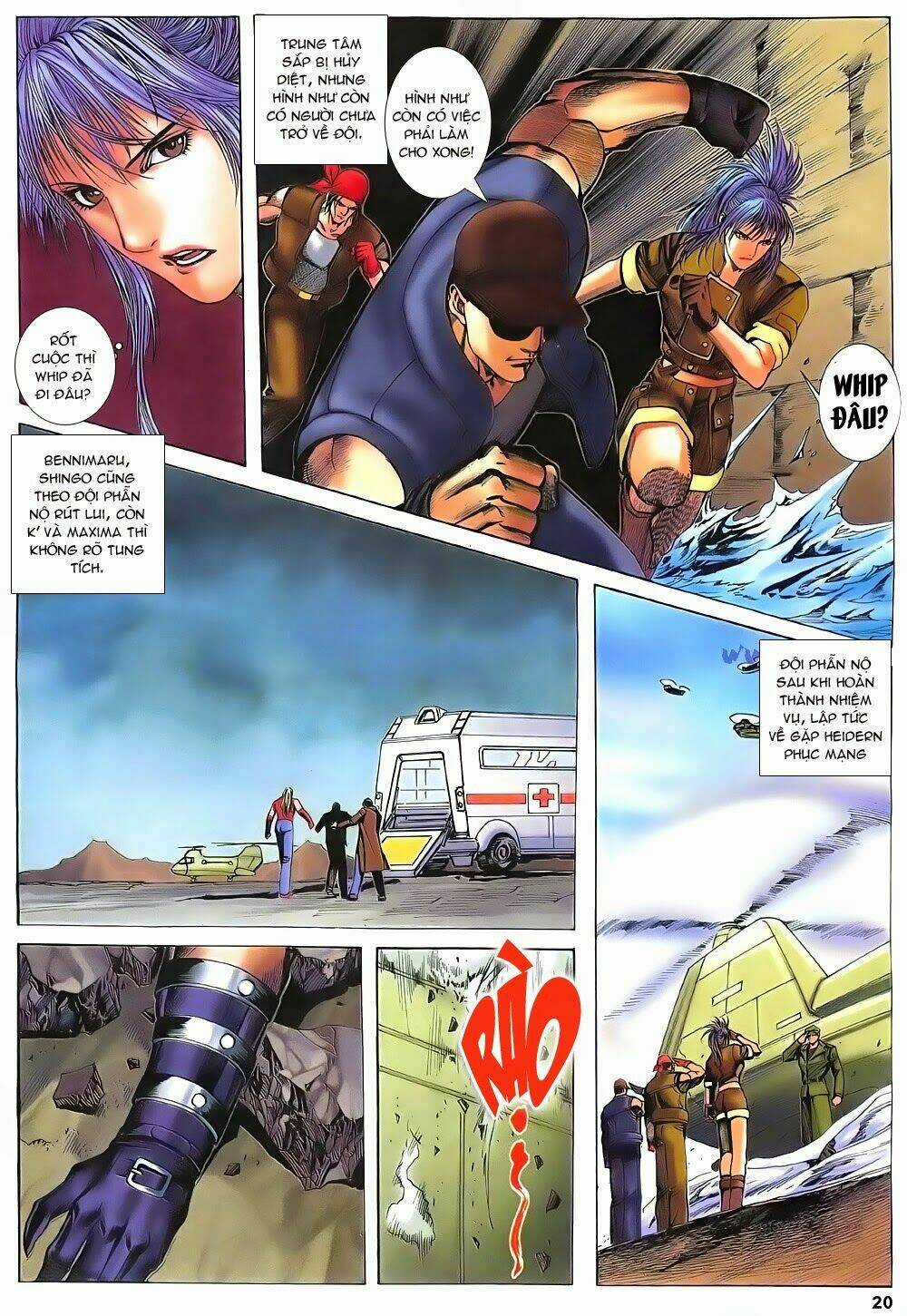 King of Fighters Zillion Chapter 10 trang 18