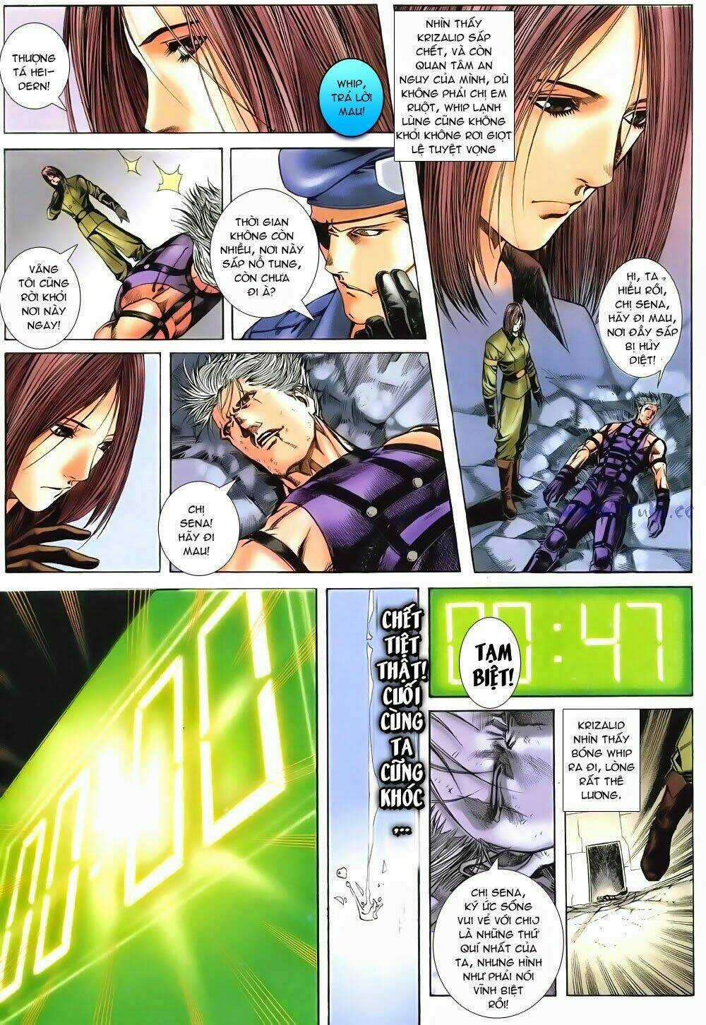 King of Fighters Zillion Chapter 10 trang 21