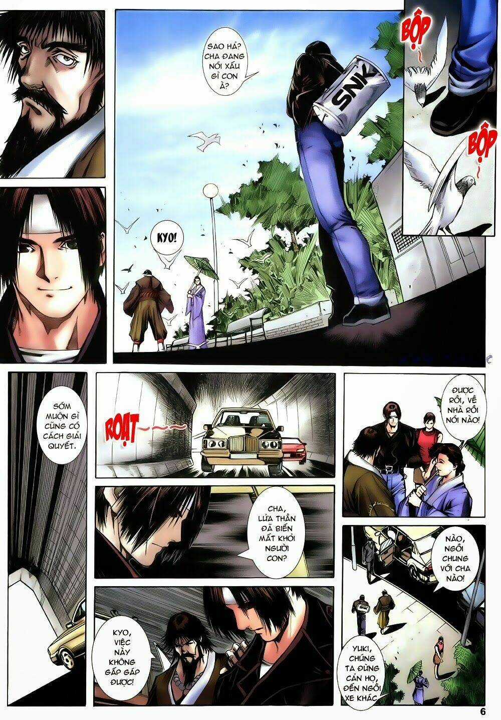 King of Fighters Zillion Chapter 10 trang 4