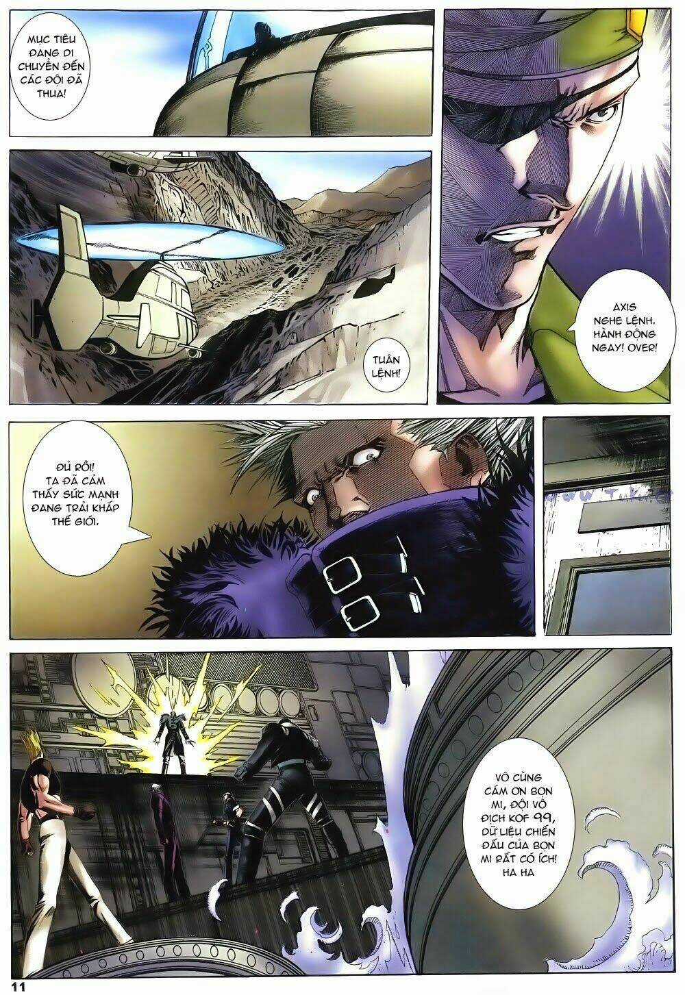 King of Fighters Zillion Chapter 10 trang 9