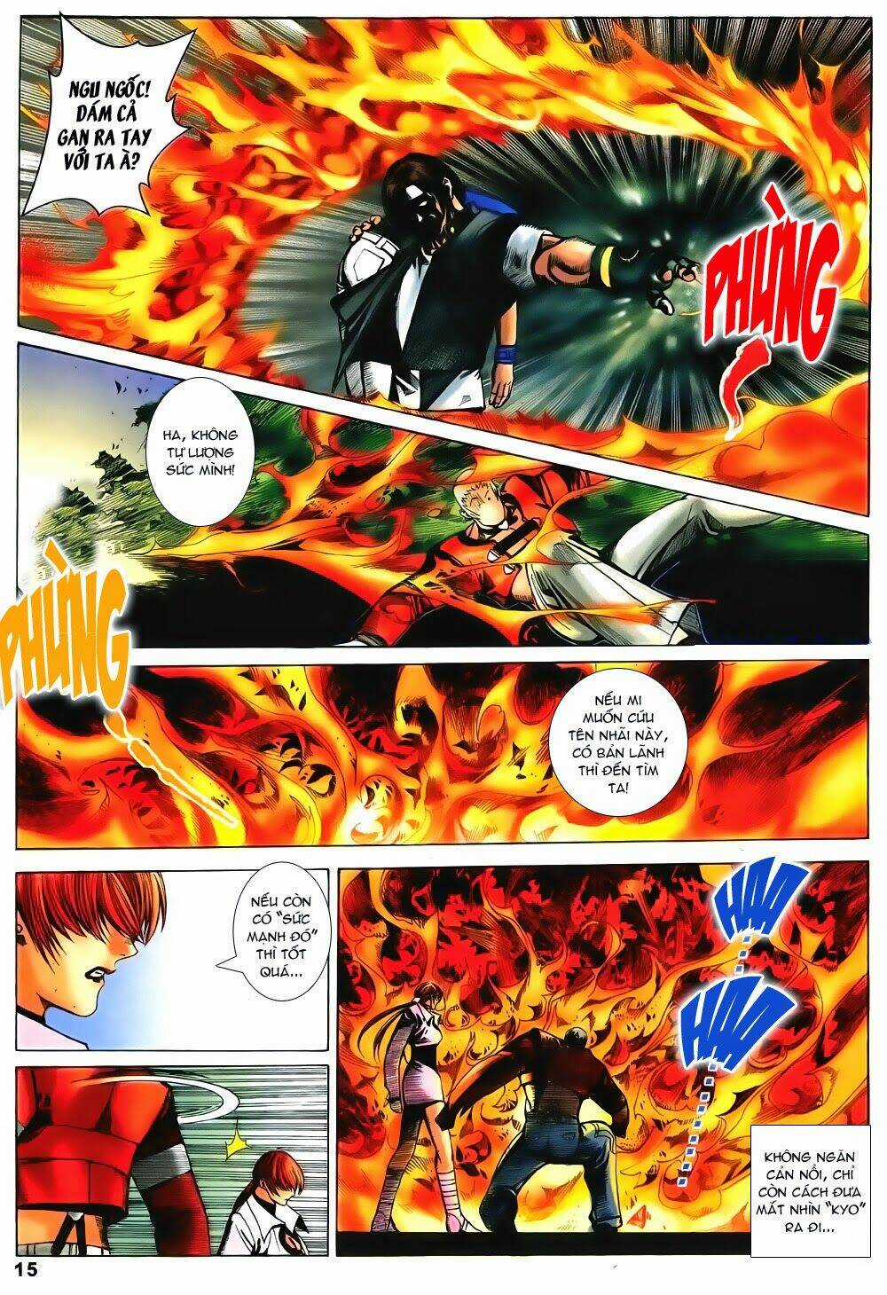 King of Fighters Zillion Chapter 11 trang 14