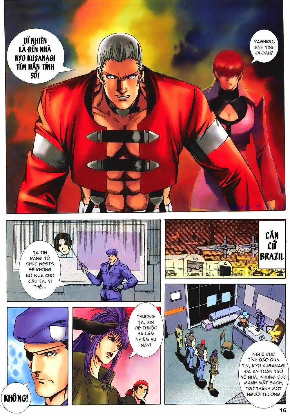 King of Fighters Zillion Chapter 11 trang 15