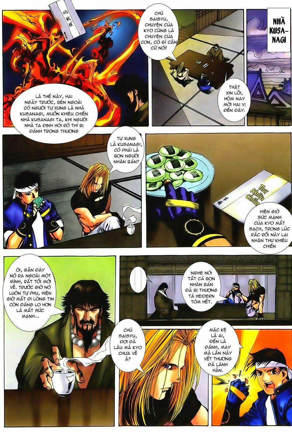 King of Fighters Zillion Chapter 11 trang 17